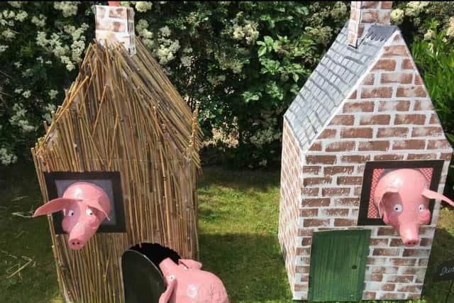 The Three Little Pigs finished first