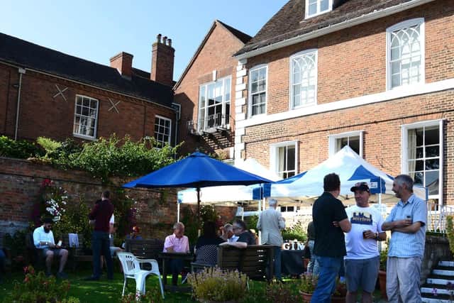 Beerfest at Alderson House in Warwick. Photo by Gill Fletcher