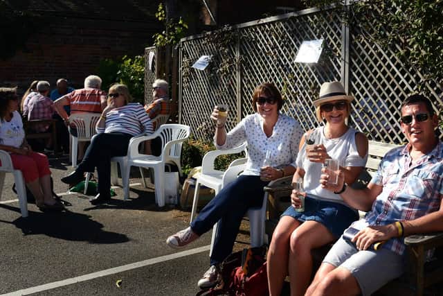 Beerfest at Alderson House in Warwick. Photo by Gill Fletcher