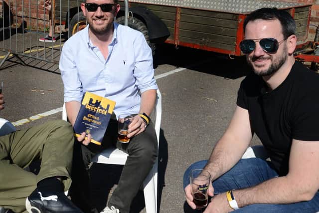 Beerfest at Alderson House in Warwick. Photo by Gill Fletcher