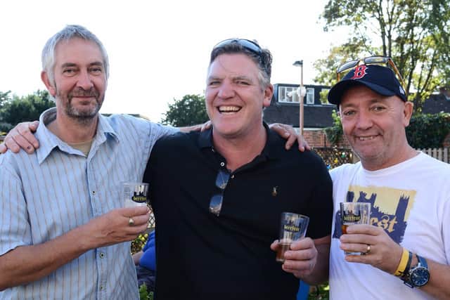 Beerfest at Alderson House in Warwick. Photo by Gill Fletcher