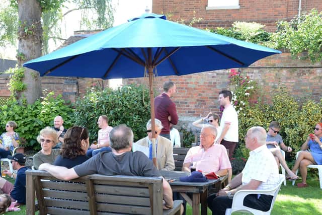 Beerfest at Alderson House in Warwick. Photo by Gill Fletcher