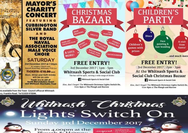 Christmas Events in Whitnash
