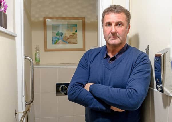 Safeline, a charity that helps victims of sexual abuse, needs to raise Â£10,500 to repair a toilet system, that is causing extensive damage through a leakage in the pipework.

Pictured: Neil Henderson (CEO - Safeline) NNL-171128-184347009