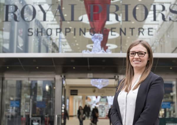 Sarah Jones the newly appointed centre manager of the Royal Priors Shopping Centre
