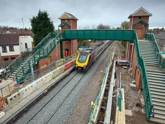 A train passing through Kenilworth Station. Photo: Fraser Pithie