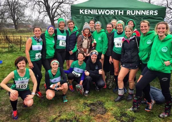 Kenilworth Runners gather for a team shot at Welcombe Hills. Pictures submitted