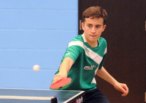 Jack Green picked up a fine treble for Free Church B in their 7-3 win over County Council C.