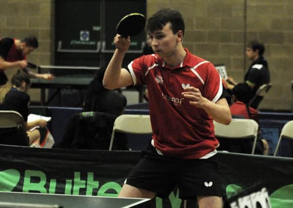 Lee Dorning saw off number one seed Ian Ferguson to win the Warwickshire men's singles crown.
