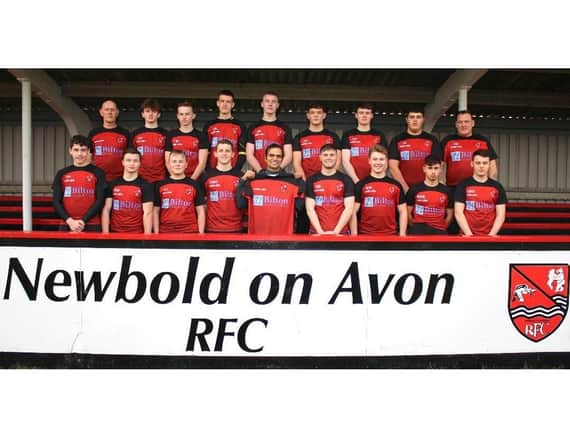 Pratyush Mahapatra of Bilton Dental Clinic with Newbold Colts