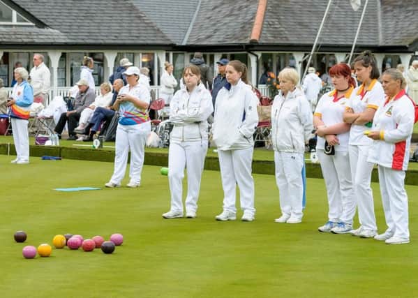 The Bowls England Women's National Championships at Victoria Park in Leamington.
