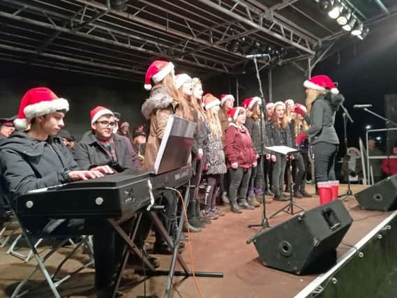 Photos from Kenilworth Lions' carol concert held in Abbey Fields