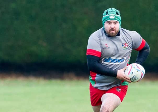 Adam Bond was one of Rugby Welsh's try scorers in their 47-14 win