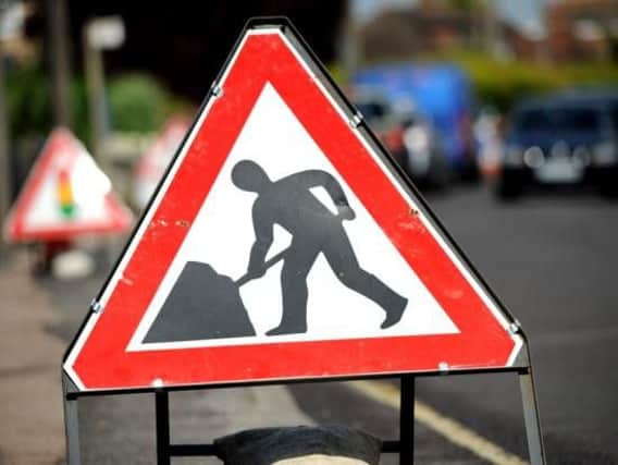 The roadworks will take place on Friday January 5