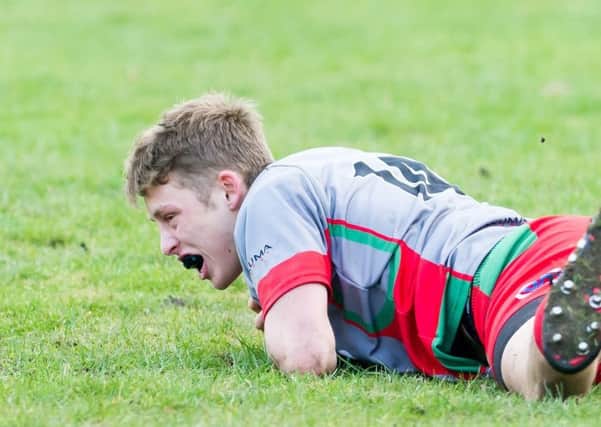 George Lowe scored one of Rugby Welsh's tries on Saturday