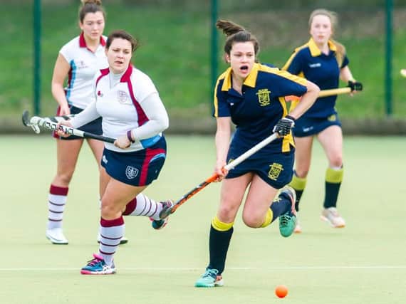 The Ladies 2nd XI in action on Saturday