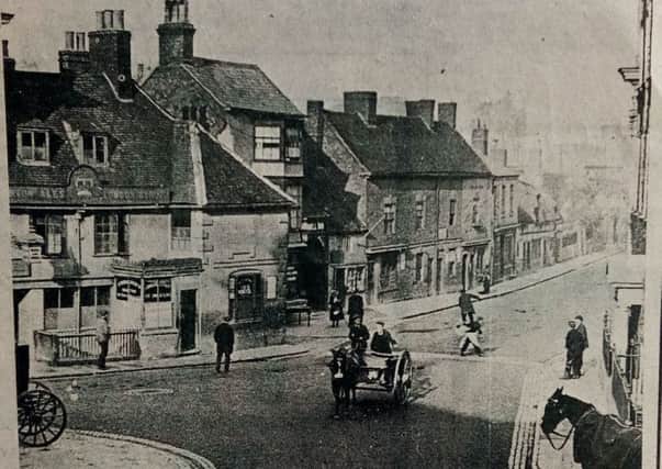 The Old Crown pub in 1895
