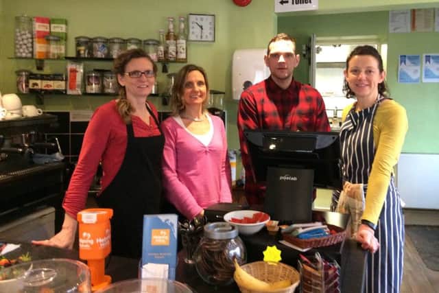 The new Helping Hands Cafe in Warwick is now open.