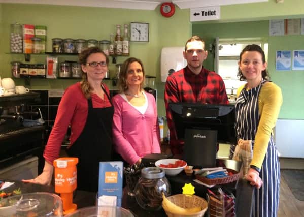 The new Helping Hands Cafe in Warwick is now open.