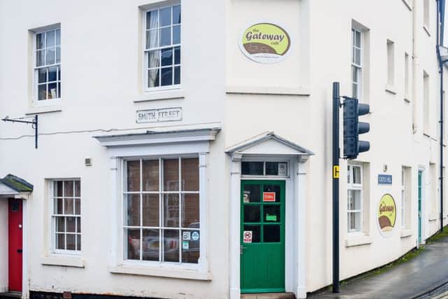 GV - Gateway Cafe.Homeless charity Helping Hands, have set up a cafe three days a week. NNL-180213-212035009