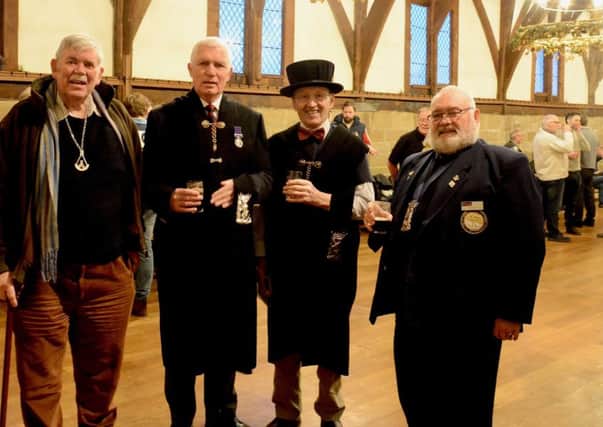 The Winter Beer Festival took place last weekend at the Lord Leycester Hospital. Photo by Gill Fletcher.