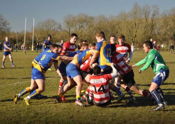 Charlie Stevens is in the thick of a maul for Kenilworth. Pictures submitted
