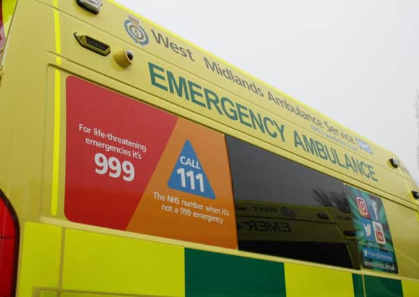 A West Midlands Ambulance Service vehicle. Photo by West Midlands Ambulance Service.