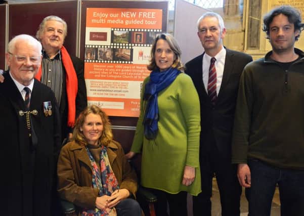 From left to right: Brother John Maughan, Chris Willasmore, Heid Meyer, Felicity Bostock, Peter Knell and Ben Lambert. Photo by Gill Fletcher.