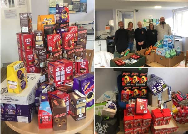 The Leamington Spa Way Ahead Project were blown away by the amount of donated Easter eggs they received.