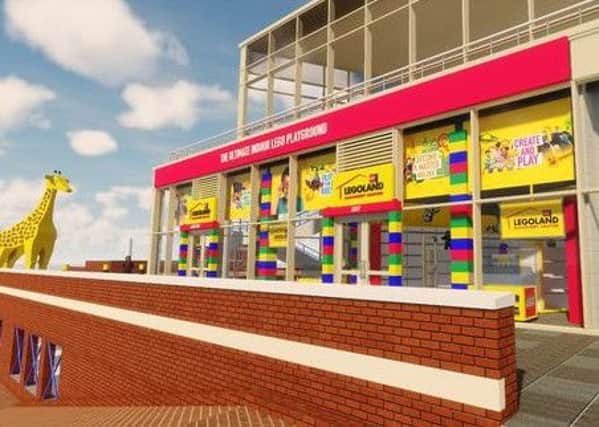 Artist impression of the new Legoland Discovery Centre Birmingham. Photo supplied by Legoland Discovery Centre Birmingham.