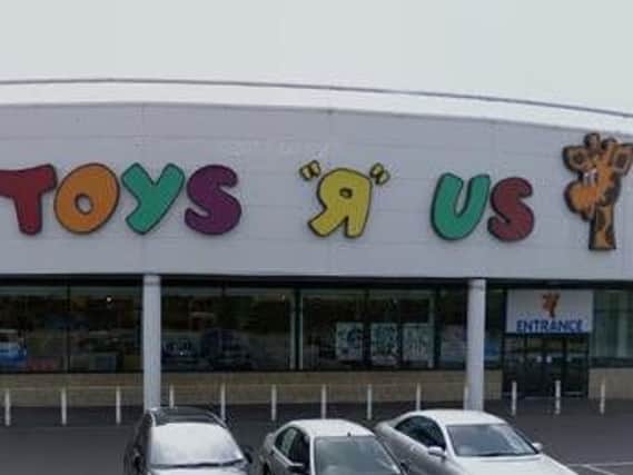 Toys R Us in Coventry. Photo courtesy of Google Maps.