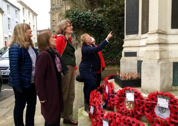 The War Memorial project has now been launched. Photo provided by Unlocking Warwick.