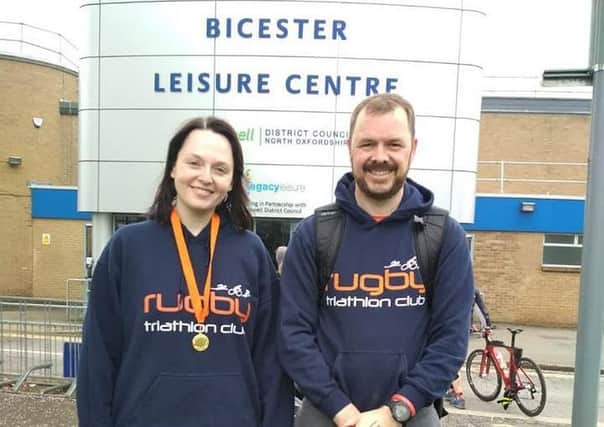 Sophie Albon and Richard Mercer competed at Bicester
