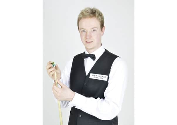 Rugby's Chris Wakelin as a new snooker professional back in 2013