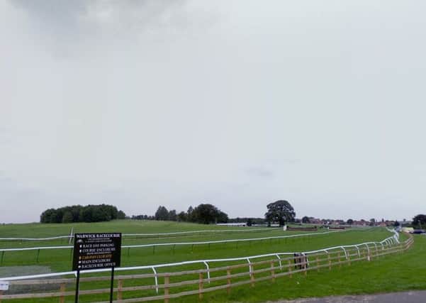 Warwick Racecourse. Photo from Google Street View.