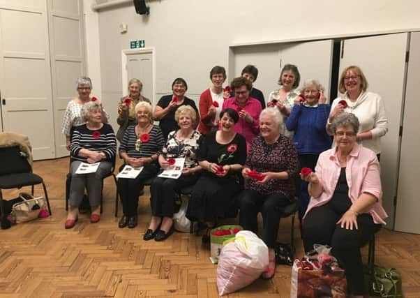 Members of the Warwick Poppies 2018 Project committee recently went to visit the Honiley and District Womens Club.