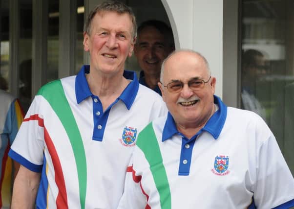 Jim Tighe and Dick Allibon both skipped wins for Royal Leamington Spa's men.