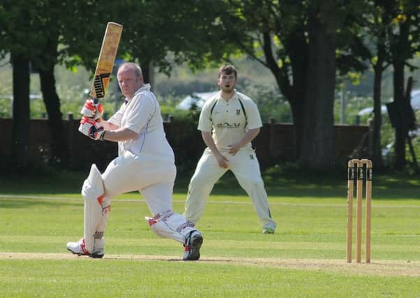 Graeme Burke made an unbeaten 37 to guide Warwick to their second victory of the season. Pictures: Morris Troughton