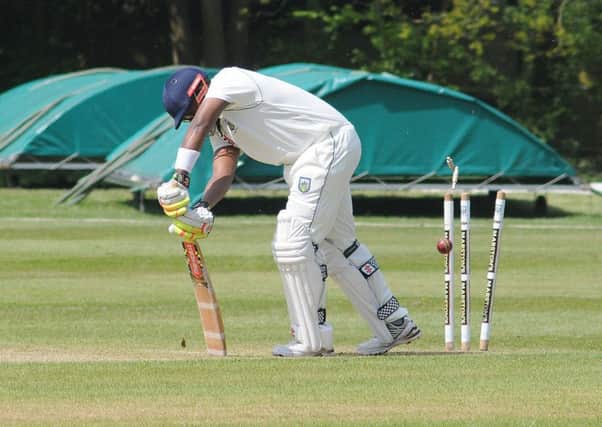 Max Kenny made 33 for Leamington 2nds before being bowled. Picture: Morris Troughton