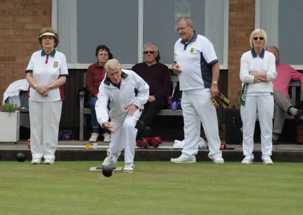 Keith Orme in action for Avenue against Warwickshire County Council in their mixed friendly. Picture: Morris Troughton