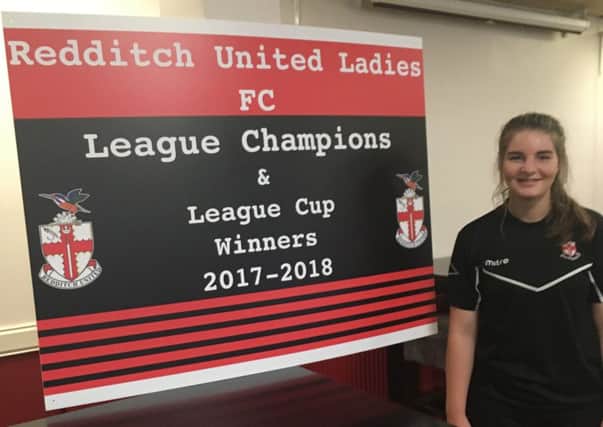 A fantastic first season with Redditch Ladies for Erin Riden