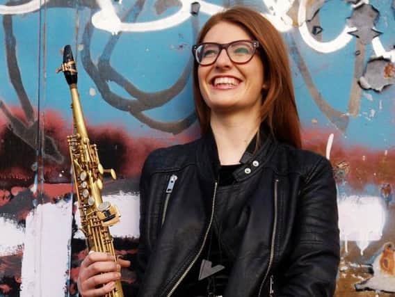 Jess Gillam played saxophone in the concert