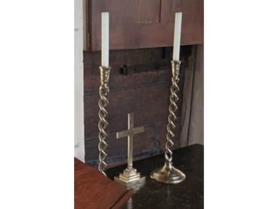 The stolen candlesticks