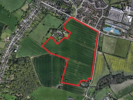 The homes will be built on land between Cromwell Lane, Westwood Heath Road and Bockendon Road.