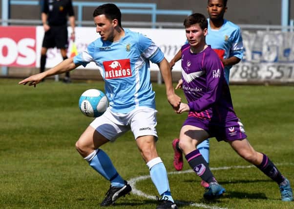 Sam Beasley has moved to Racing Club after leaving Rugby Town.