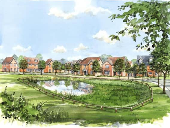 An artist's impression of what the development could look like