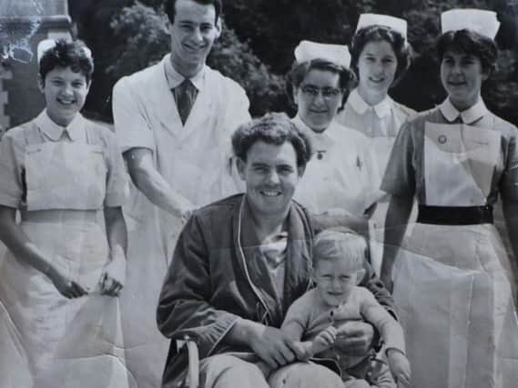 A reader contacted the Advertiser to inform us that the woman at the back wearing glasses was called Jean Smith. She served in the Army during the Second World War before training as a nurse at Northampton General. She went on to manage St Cross's sun pavilion for many years.