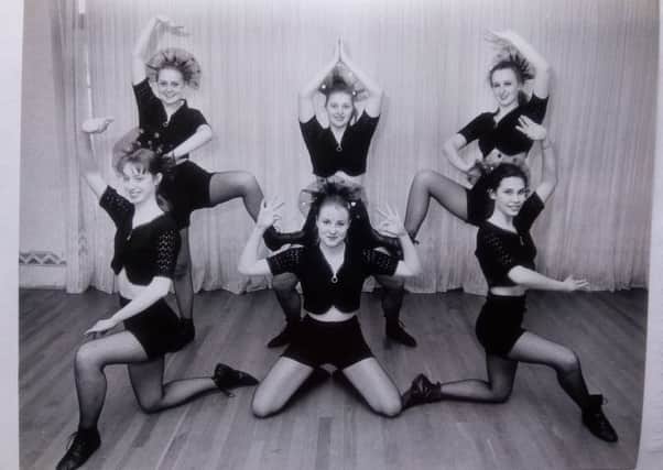 Dancers at Select Studio in 1995
