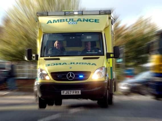 The driver of the van died in hospital