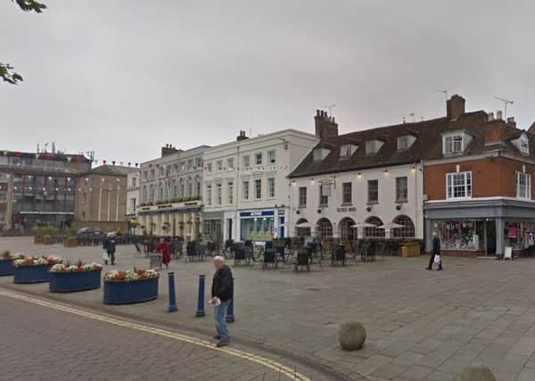 The new festival will be taking place in Market Square and around the town. Photo from Google Street View.